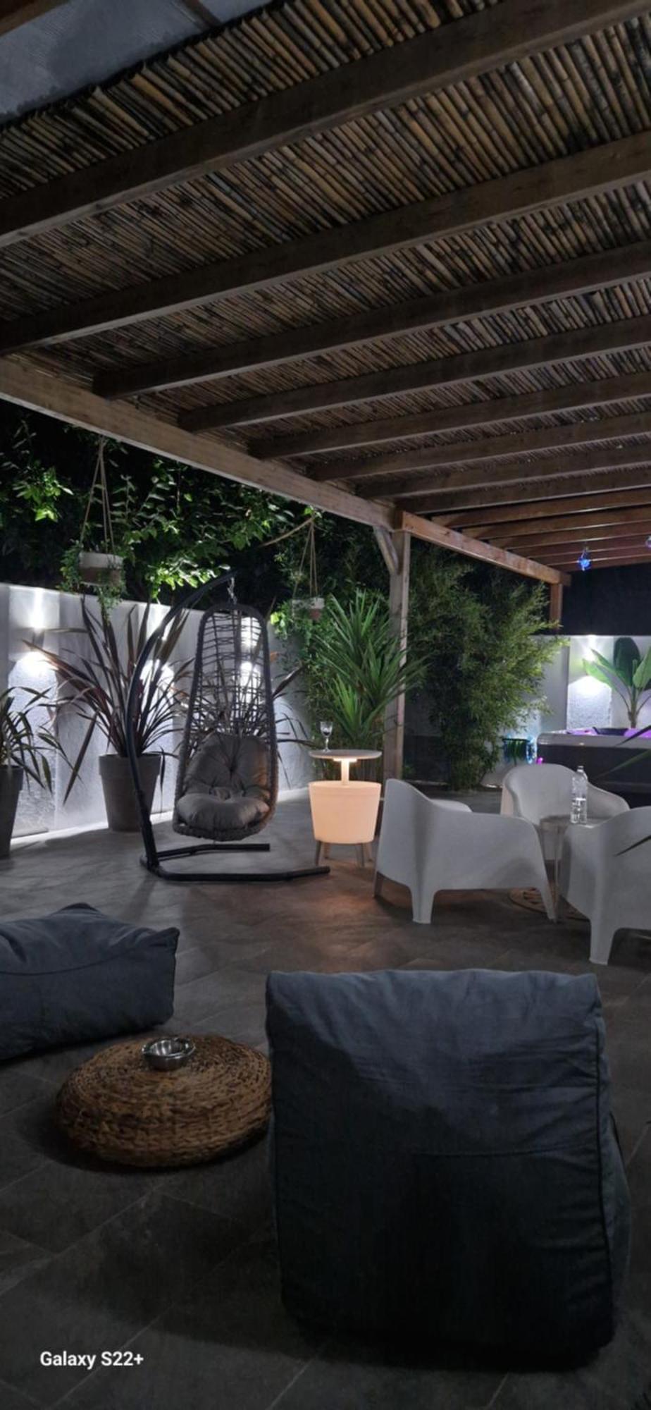 Jacuzzi Deluxe Villa Скала Сотирос Екстериор снимка